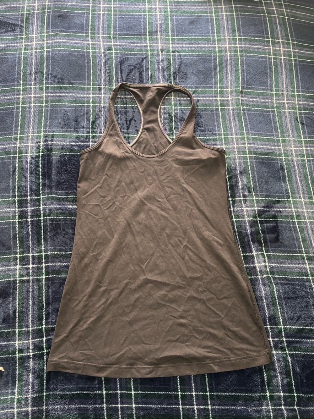 Lululemon Racer back black tank top.